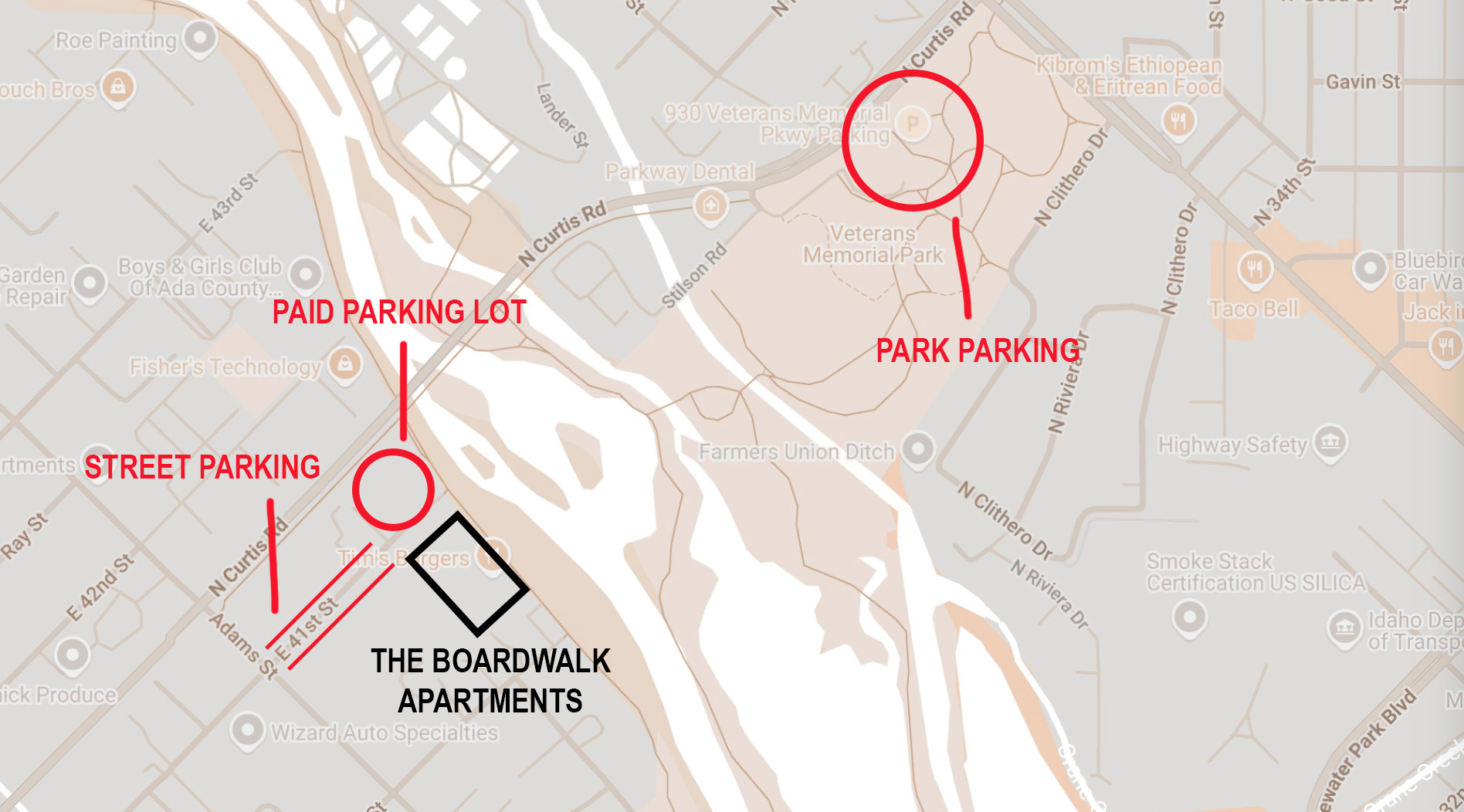 MAP - LF Parking