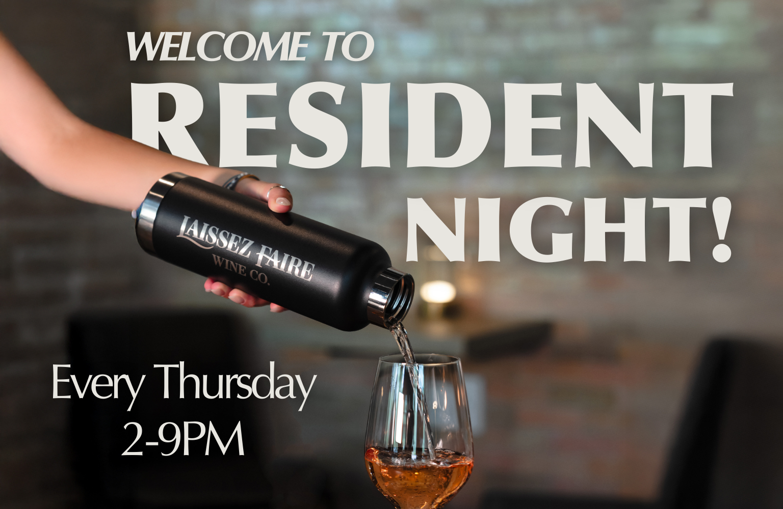 Resident Night - Welcome